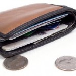 wallet and change