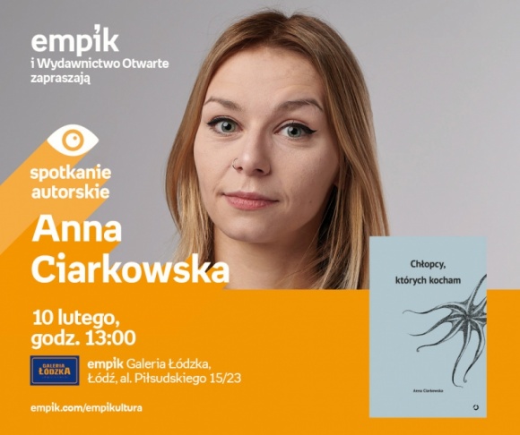 ANNA CIARKOWSKA – SPOTKANIE AUTORSKIE