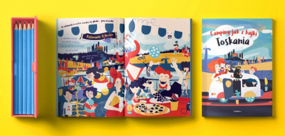 Camping jak z bajki – książeczka dla małego podróżnika LIFESTYLE, Książka - Camping jak z bajki – książeczka dla małego podróżnika