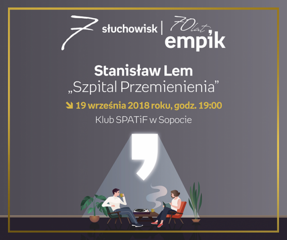 Słuchowisko "Szpital Przemienienia" wg Stanisława Lema | SPATiF LIFESTYLE, Książka - Słuchowisko