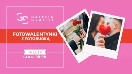 Walentynki w Galerii Grafitt Styl życia, LIFESTYLE - Tegoroczne Walentynki w Galerii Grafitt zapowiadają się wyjątkowo. Centrum handlowe zaprasza wszystkich zakochanych i nie tylko do udziału w walentynkowej imprezie. Na odwiedzających 14.2 będzie czekać fotobudka oraz słodkie atrakcje! Dodatkowo wybrane sklepy specjalne rabaty.